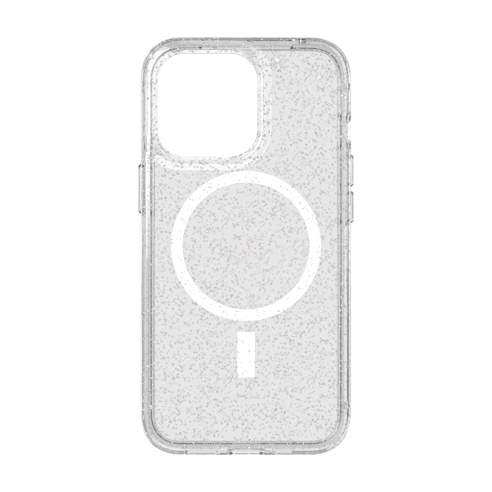 Tech21 Evo Sparkle MagSafe-hoesje iPhone 13 Pro - zilver