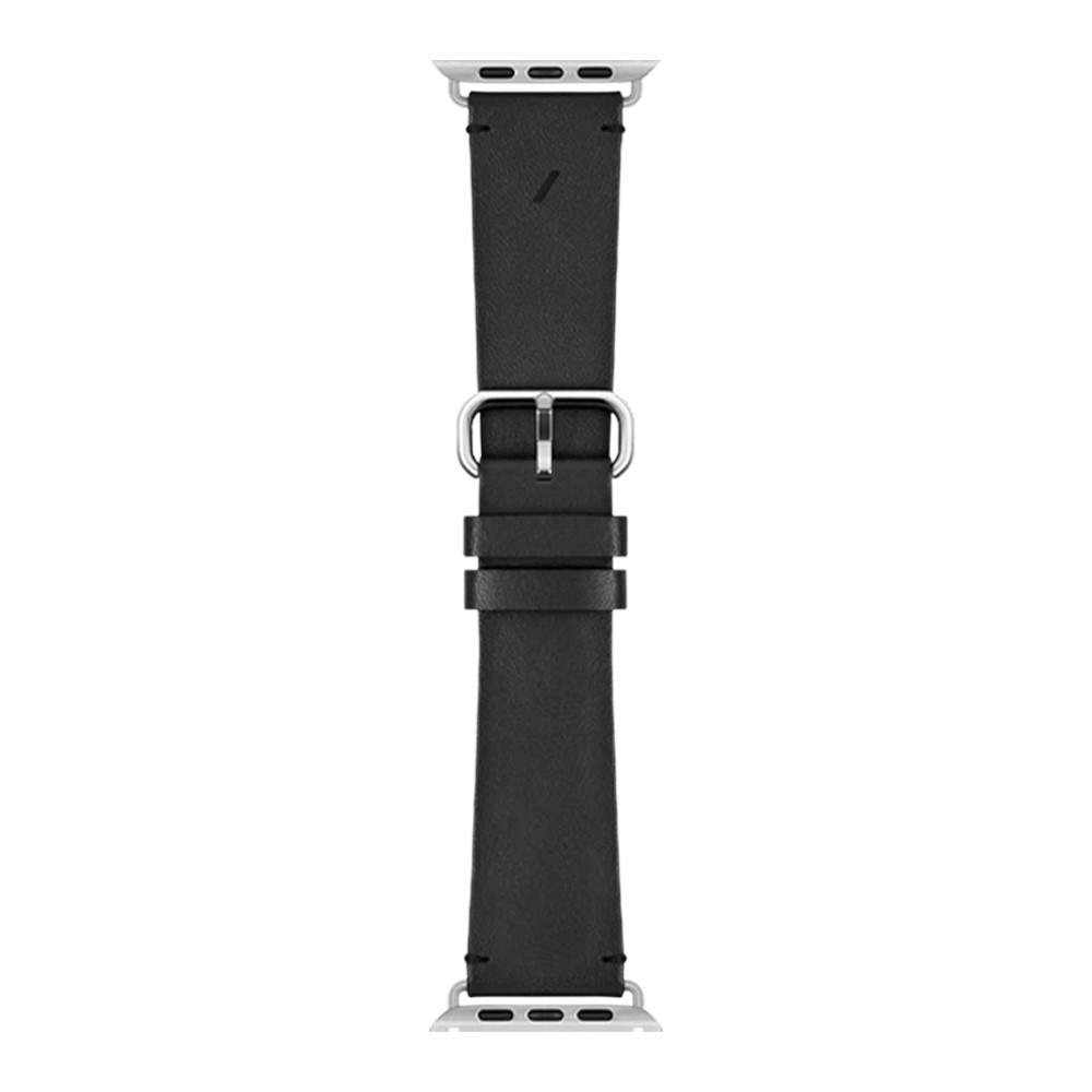 Native Union Leather Apple Watch-bandje 42mm / 44mm - zwart