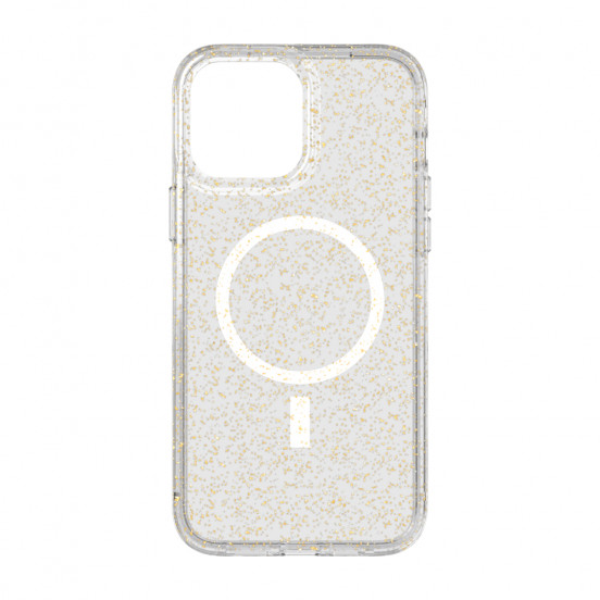 Tech21 Evo Sparkle MagSafe-hoesje iPhone 13 Pro Max - goud