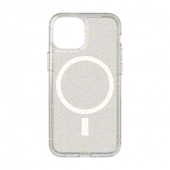 Tech21 Evo Sparkle MagSafe-hoesje iPhone 13 mini - goud