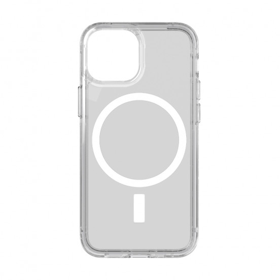 Tech21 EvoClear MagSafe-hoesje iPhone 13 mini - transparant