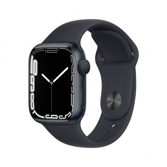 [Open Box] Apple Watch Series 7 (41mm) - middernacht - met middernacht sportbandje