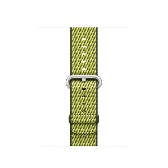 Apple Watch nylon bandje 38mm / 40mm  - olijfgroen