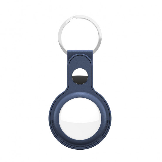 KeyBudz houder AirTag (sleutelhanger) - blauw