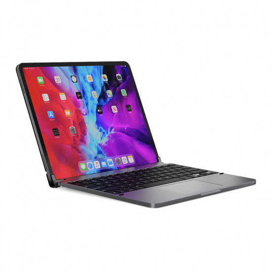 Brydge draadloos toetsenbord met trackpad iPad Pro 12,9 inch - spacegrijs