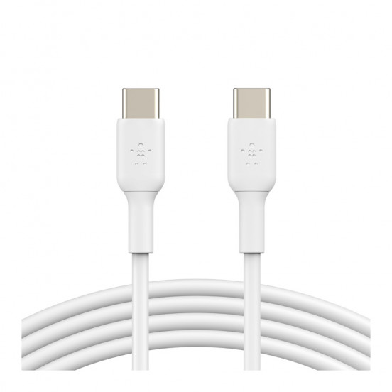 Belkin PVC USB-C-naar-USB-C-kabel (1 meter) - wit