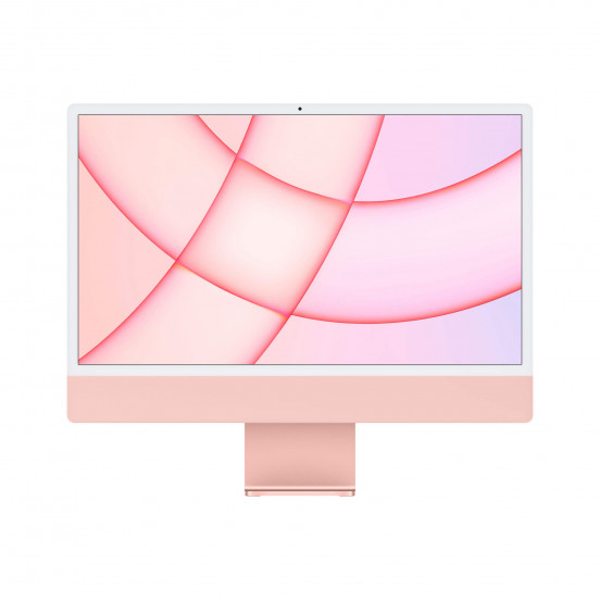 Apple iMac 24-inch (M1-chip 8C-CPU & 8C-GPU / 8GB / 256GB SSD / Gbit) (2021) - roze