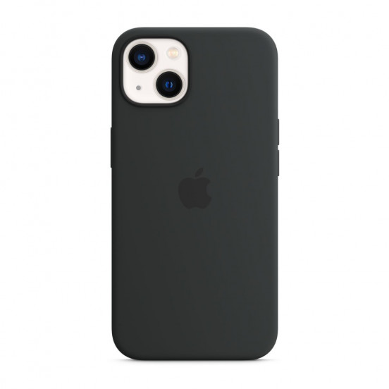 Apple siliconenhoesje met MagSafe iPhone 13 - middernacht