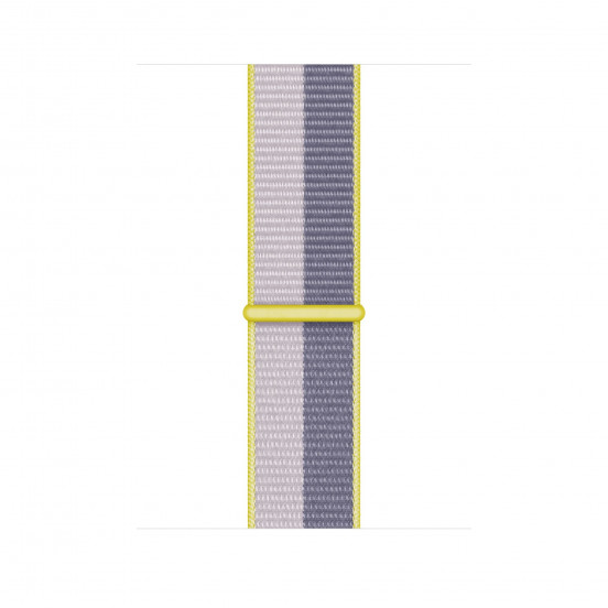 Apple Watch geweven sportbandje (42 / 44 / 45 mm) - lavendelgrijs / zacht lila