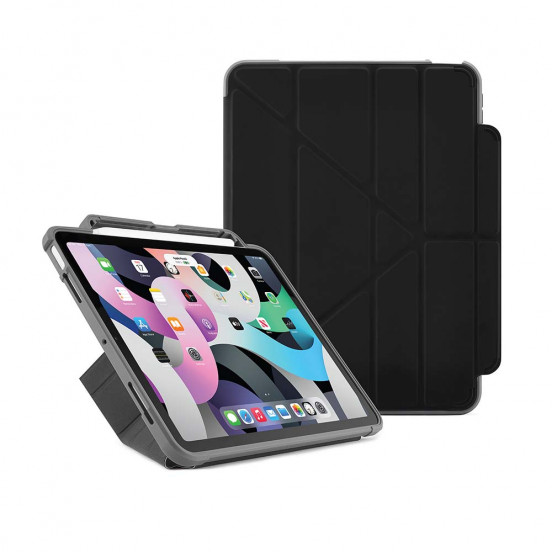 Pipetto Origami Pencil Shield hoes iPad Air (2020) - zwart