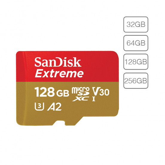 SanDisk MicroSDXC Extreme geheugenkaart