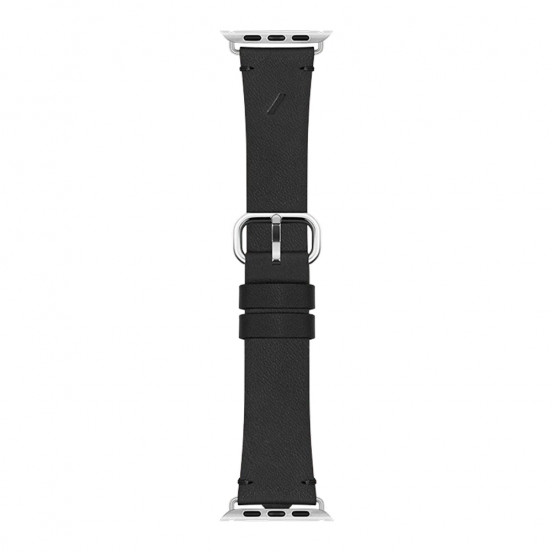 Native Union Leather Apple Watch-bandje 38mm / 40mm - zwart
