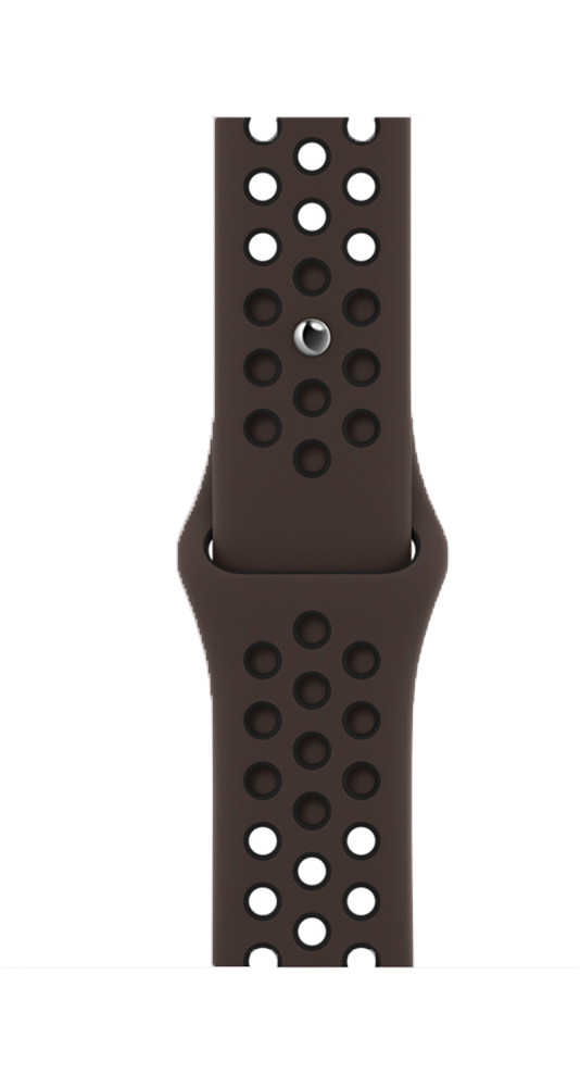 Apple Watch Nike-sportbandje (40 / 38 mm) - ironstone / zwart