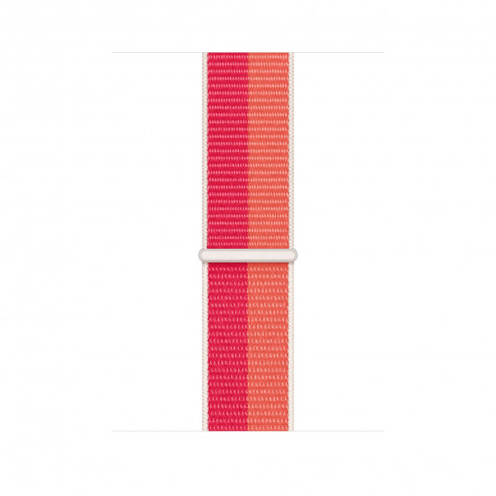 Apple Watch geweven sportbandje (42 / 44 / 45 mm) - nectarine / pioenroze