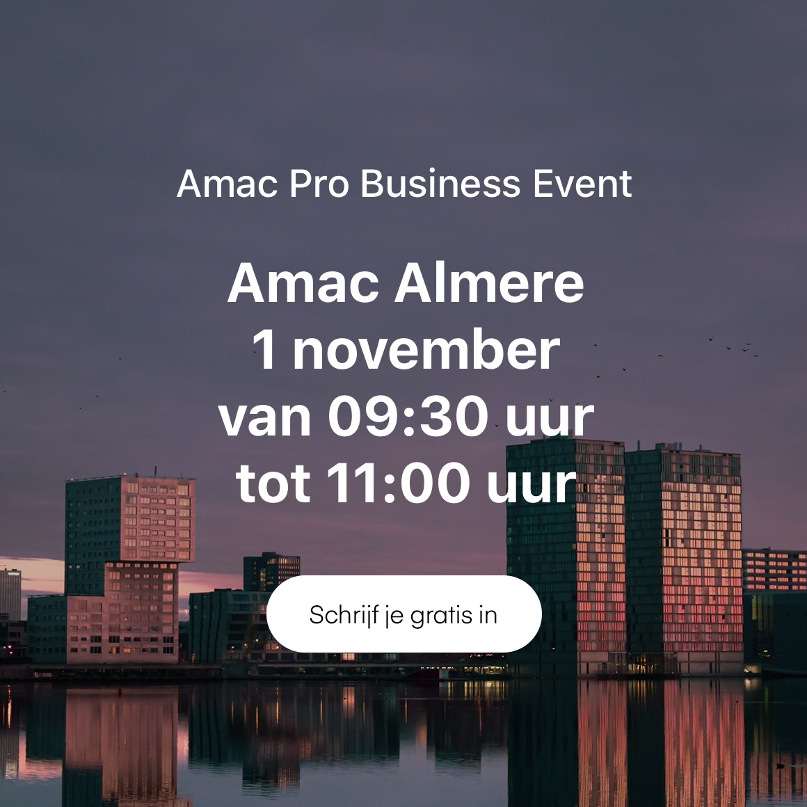 Amac Pro Business Event Almere