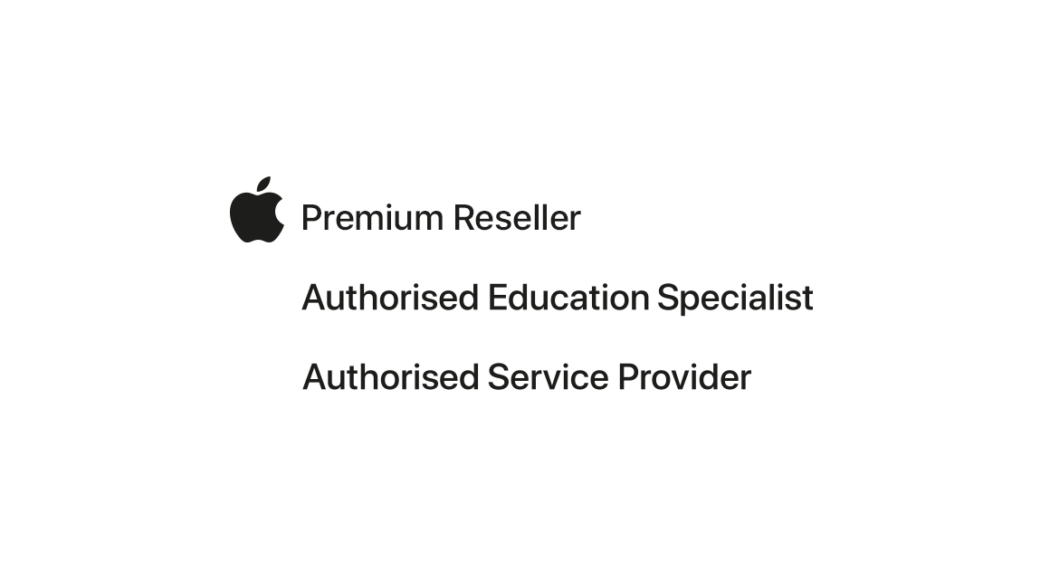 Apple Premium Reseller, Apple Authorised Service Provider en Apple Authorised Education Specialist