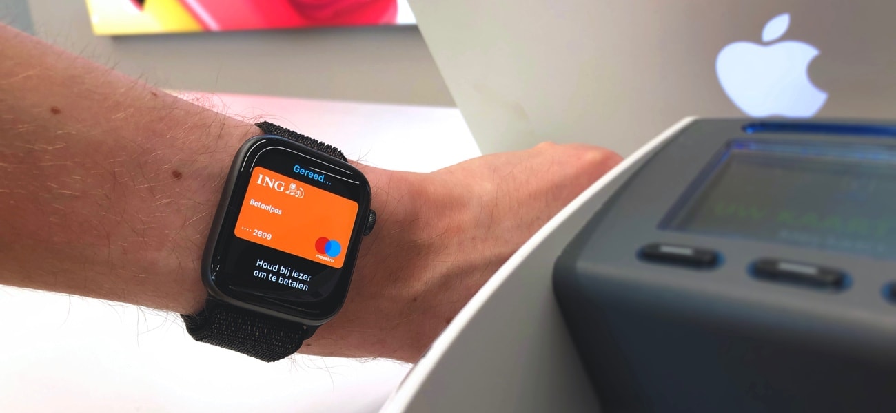 Contactloos betalen met Apple Watch